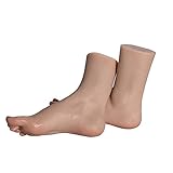 Modèle pied platine professionnel : Ce modèle est très différent du modèle pied TPE ordinaire, car il a des textures détaillées ultra-réalistes, fabriqué silicone liquide qualité supérieure, et publicité est 100% identique à vraie chose, ce qui est absolument conforme à l'esthétique l'artiste, y compris intégré Vous aurez des gains inattendus.