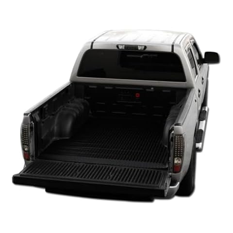 R&L Racing Black Finished Fleetside 8 Ft Long Truck Bed Compatible with 2007-2014 Chevy Silverado 1500 Rubber Diamond Floor Mat Carpet Cover