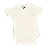 BABIDU Unisex Baby 1157Body m/c Cruzado Canale 1x1 Taufbekleidung, Beige (Beige 4), 68