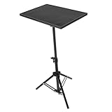 Support d'étagère : le trépied du projecteur est fabriqué en abs et en matériaux métalliques, la surface est lisse et délicate, table de projecteur