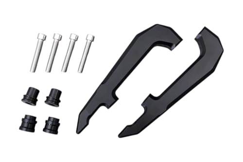 Asidero pasajero Honda MSX GROM 125 2021-2024 avdb-Moto negro para moto de aluminio