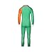 POC, Skin GS, Emerald Green/Zink Orange, Large