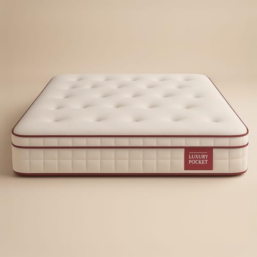 Bedzones Luxury Hybrid Mattress with 1000 Pocket Springs, Me