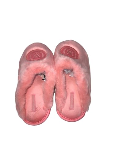 Victoria's Secret Closed Toe Faux Fur Slipper Color Pink New2