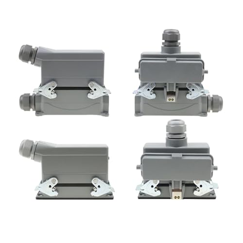Conector industrial pesado 24 pines impermeable