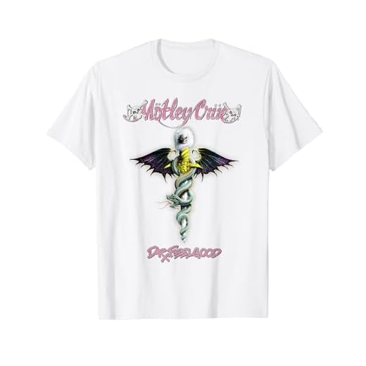 Mötley Crüe – Feelgood On White Tシャツ