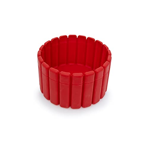 CÉCOA - Moule en silicone pour Charlotte, charlotte aux fruits, charlotte au chocolat, charlotte maison, démoulage et utilisation facile