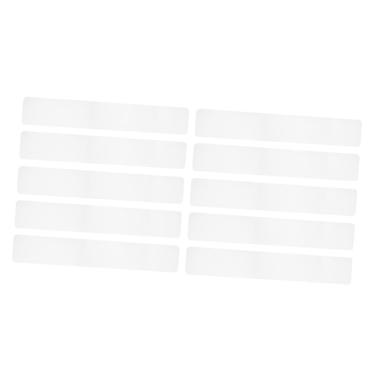 LABRIMP 10piezas Pegatinas Antideslizantes Para Suelo De Baño Tira De Seguridad Para Suelo Pegatinas Para Bañera y Ducha Para Plato De Ducha y Escaleras