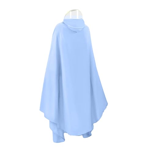 Poncho de pluie long vélo électrique pour rester au sec lors des trajets quotidiens