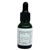 Green Tea Face Serum for Youthful skin, Dry Skin, with Grapeseed Oil, Natural Green Tea Infusion, No Water, Silicones or Alcohol