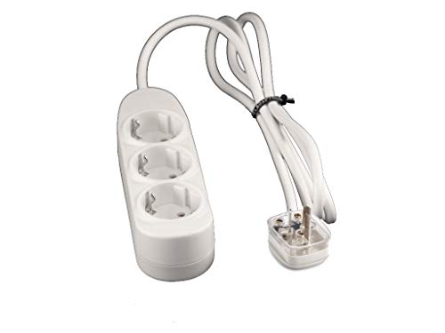 3 Gang Europe nach Neuseeland, Australien, China Travel Adapter Extension Lead