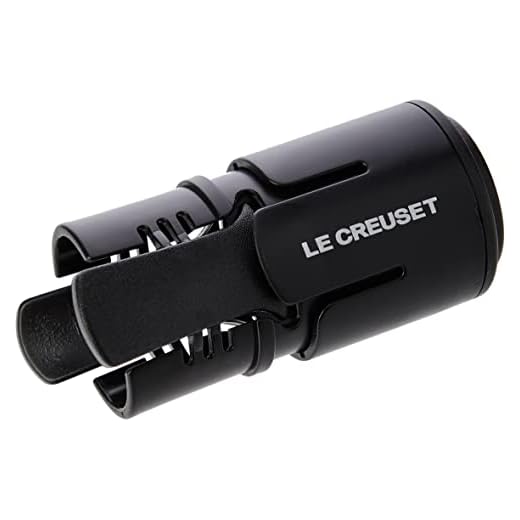 LE CREUSET, Sektverschluss, Schwarz, Kunststoff, SW-106