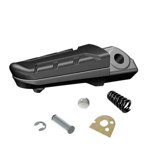 Repose Pieds Moto pour G1-125 et ZT125-U1 Support de Pédale Avant et Arrière