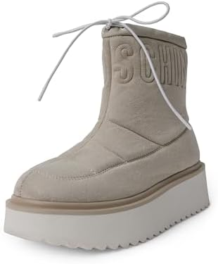 Love Moschino Stiefelette Damen Grau 38 EU