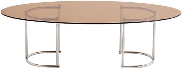 新品】Roomn ボートテーブル（ガラス × スチール）120cm 新品】Roomn