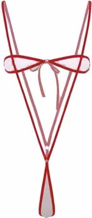 Women Slingshot Micro Mini Swimsuit Strappy One Piece Swimwear Sexy See