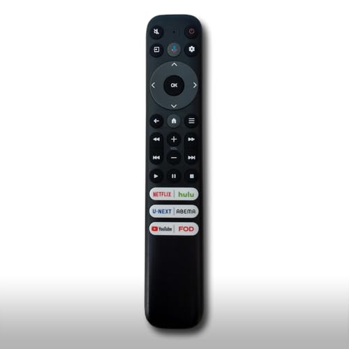 Amazon | テレビリモコン TCL 純正品 RC813FJB1 チューナーレステレビ