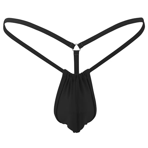 SHERRYLO Men Bigbulge String Jockstrap Men's Underwear Thongs and G-strings Thong Sexy for Man Mens Jockstraps Mankinis