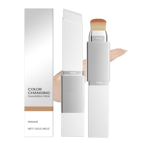 IWIDYA Barra de Base 2 en 1, Barra de Base Cambiante de Color Coreana, Para Todo Tipo de Piel, Acabado Natural (Natural)