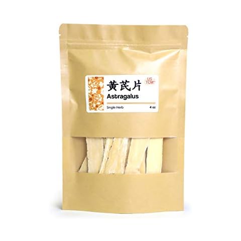 NEW PACKAGING Astragalus Hoanglchy Astragalus Propinquus Huang Qí Bei Qi Slice 黄芪片 北芪片 4 Oz Cover