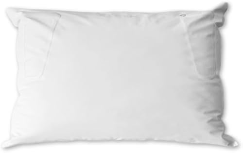 Spry Almohada de cama hipoalergénica pura Impermeable y transpirable - Estándar Queen (Polyfill)