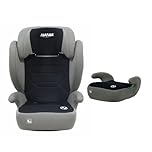 NANIA Belem, Seggiolino auto, 2 in 1, i-Size, 100-150 cm, da 3,5 a 12 anni, da 15 a 36 kg, cintura di sicurezza a 3 punti, Protezioni laterali, Poggiatesta Regolabile 9 Posizioni-non reclinabile