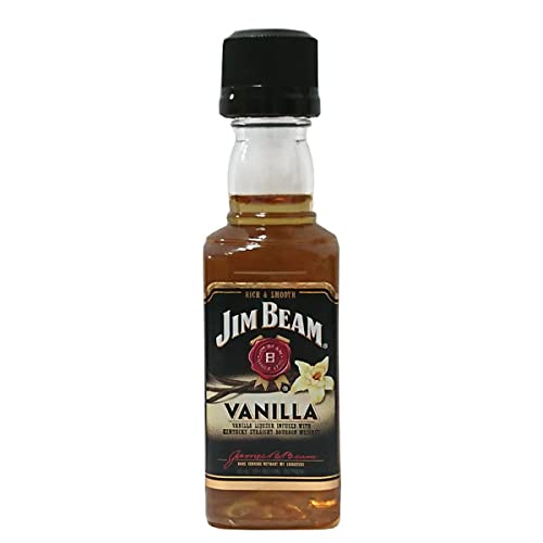 Amazon.co.jp: ジムビーム バニラ ミニチュア 35度 50ml [並行輸入品