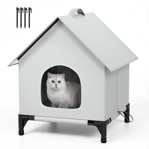 YIJIETON Foldable Insulated Cat Shelter