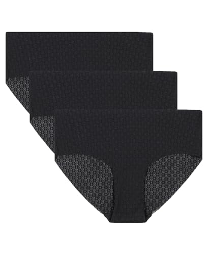 Image of Under Armour Women's 3-pack Pure Stretch No Show Hipster Underwear, All-day Comfort & Ultra-soft Fit