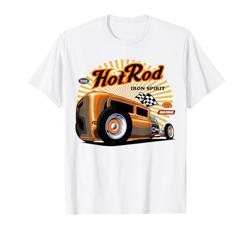 Velocidad y potencia del Hot Rod Iron Spirit Camiseta