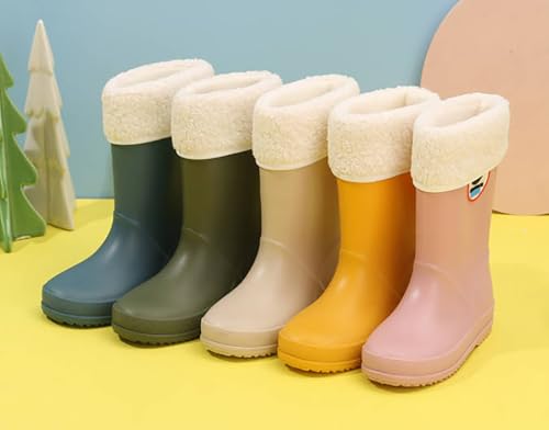 Girl's Winter Snow Boots Infant Faux Fur Lined Ankle Booties Warm Anti-Slip Outdoor Cute Shoes Toddler Walking Shoes2