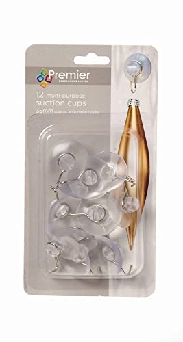 Image of Premier 12 x 32mm Sucker Suction Cup With Metal Hook