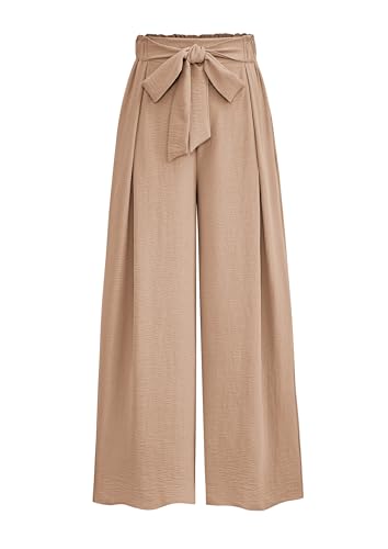 PRETTYGARDEN Women's Wide Leg Work Pants Business Casual High Waisted...