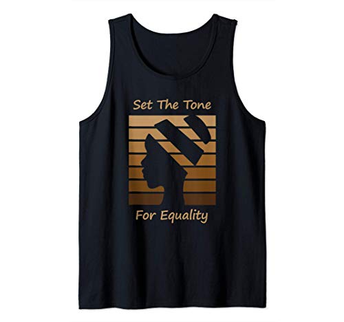 Black Shades African American | Set The Tone for Equality Camiseta sin Mangas