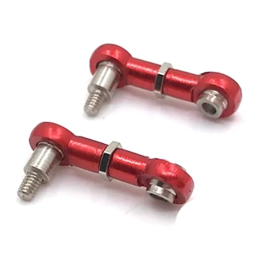 RC�J�[���i For WLtoys 284131 K969 K979 K989 K999 P929 P939 1/28WLtoys ���� 1/28 ���A�X�e�A�����O�����N���� RC ���i�C�����i�����X�y�A�������Ⴢ�f��(Red)