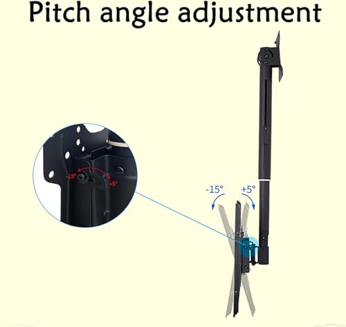 Support TV universel orientable et inclinable pour écran plat LCD - 4