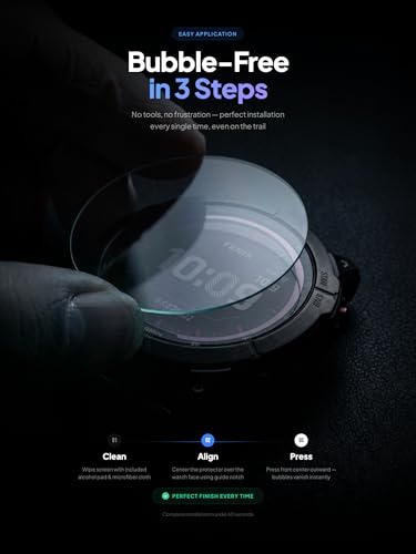Image of iDaPro Garmin Forerunner 165 /165 Music 9H Glass Screen Protector