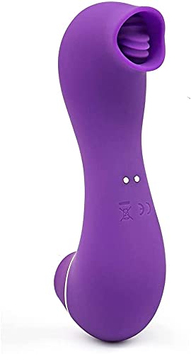 Powerfá»¥l Clá»‹torial Stá»‹má»¥lator Sá»¥ction Tá»ngá»¥e -Rose Shaped Tá»ngá»¥e Vibráº¡nt Lá»‹cker - Sá»¥cker Tá»y for Womáº¹n - Clá»‹t Tá»ngá»¥e Vibráº¡tor Recháº¡rgeable Tá»ys Clá»‹t Pá»¥rple Distinctive