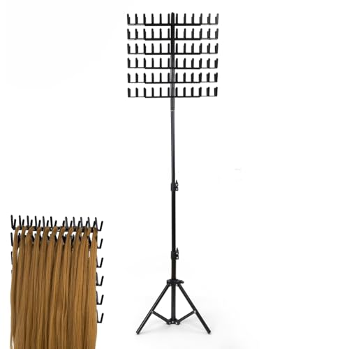 Soporte para trenzas portátil: el organizador de cabello vertical para tu hogar y viajes
