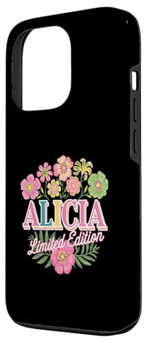 Alicia Limited Edition Vintage Nom personnalisé Wife Grandma Coque pour iPhone 13 Pro – vue 2