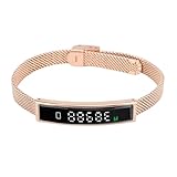 Visualizzati dati di esercizi: con un'app dedicata, lo smart wristband registra la spesa energetica giornaliera, i passaggi e la durata 'esercizio, fornendo rapporti quotidiani, settimanali e mensili di tendenza per un'efficace gestione della salute.