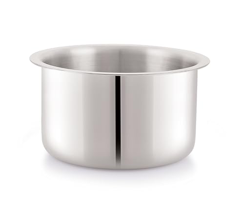 Image of Tosaa Tri Ply Extra Heavy Super Tope-Stainless Steel, Even Heat Distribution, Easy to Clean - Induction Bottom 26 Cm (7250 Ml)