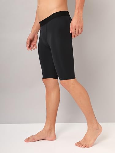 Image of TECHNOSPORT Mens Compression Tights for Gym, Running, Cycling, Swimming, Workout & Athletic Activities