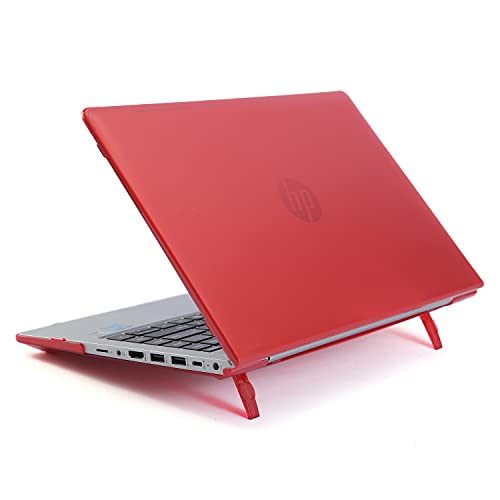 mCover Étui HP ProBook 440 G8 G9 14 Pouces - Coque Rigide de Protection Rouge