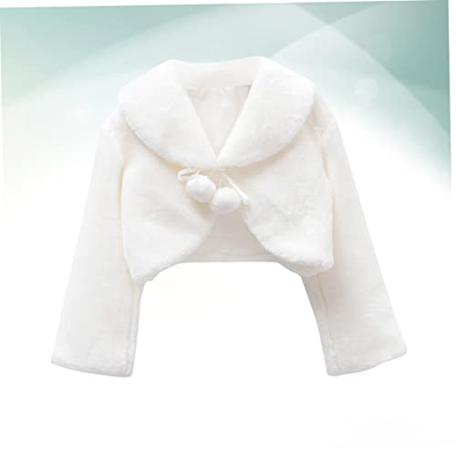 BESPORTBLE Flower Winter Tippet Warm Coat Outfits Shoulder Scarf Dress Fur Cape Girl Costumes Shawl Wrap Plush2