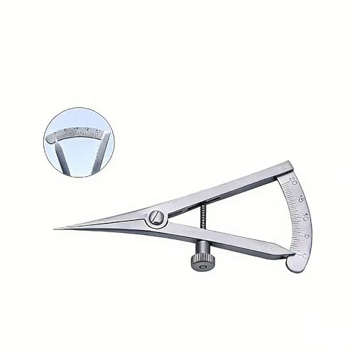 Calibrador Medidor de Párpados Ajustable con Marca y Tornillo miniatura 6