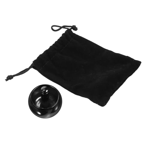 Toddmomy Mushroom Design Metal Gyro Toy Automatic Spinning Top for Boys and Girls