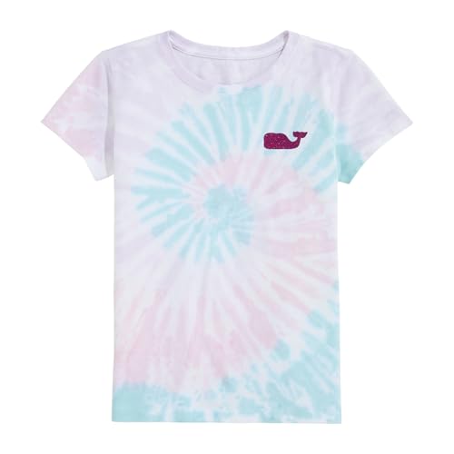 vineyard vines Girls' Whale Swirl Tie Dye Short-Sleeve Tee2