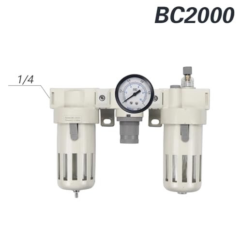 Filtre séparateur huile/eau BC2000 pour régulateur pression d'air - 3