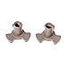 Xuniu Forno a microonde Guida a rulli Guida a rulli Supporto accoppiatore Albero 2Pcs 17mm